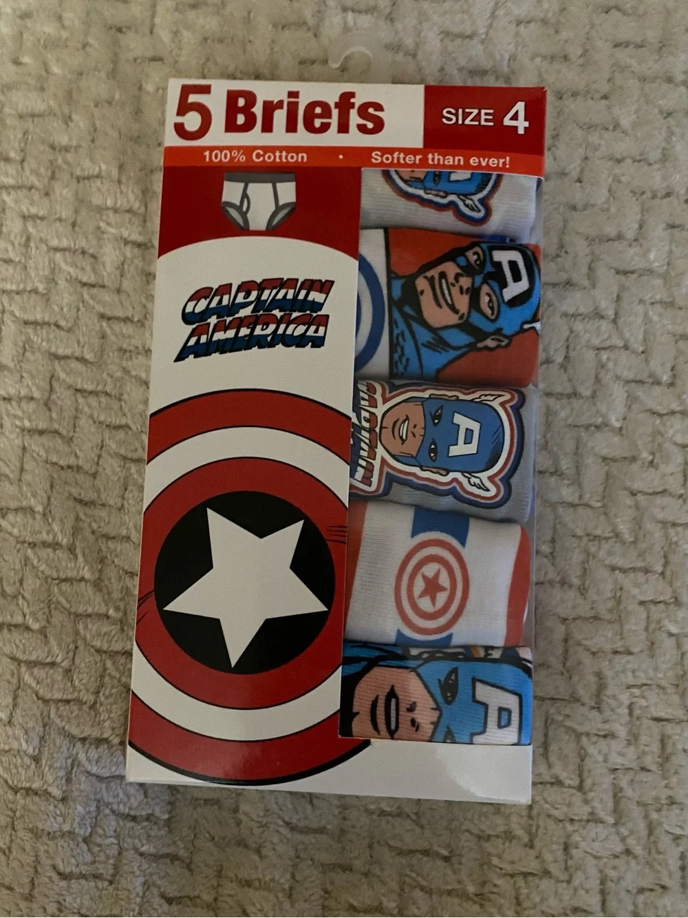 Captain America Cotton Underwear
